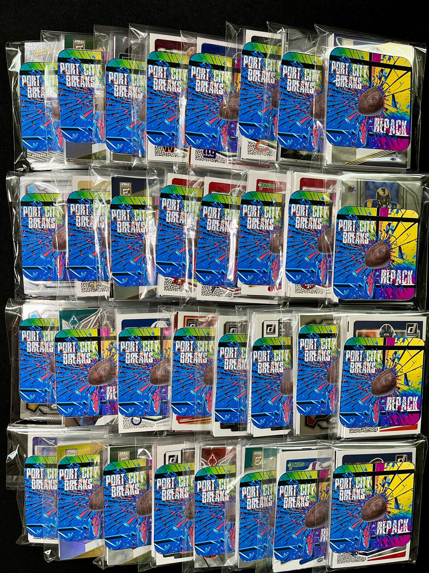 10-Card Panini Pack Custom Collectors NFL Football Team Repack - 2 Inserts & 3 RCs of your team in Every Pack! - Great team starter pack for kids!