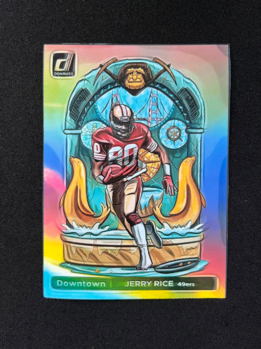 Jerry Rice Downtown Custom Art Decal