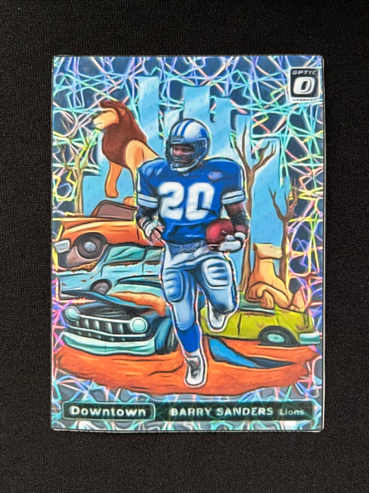 Barry Sanders Downtown Custom Art Decal