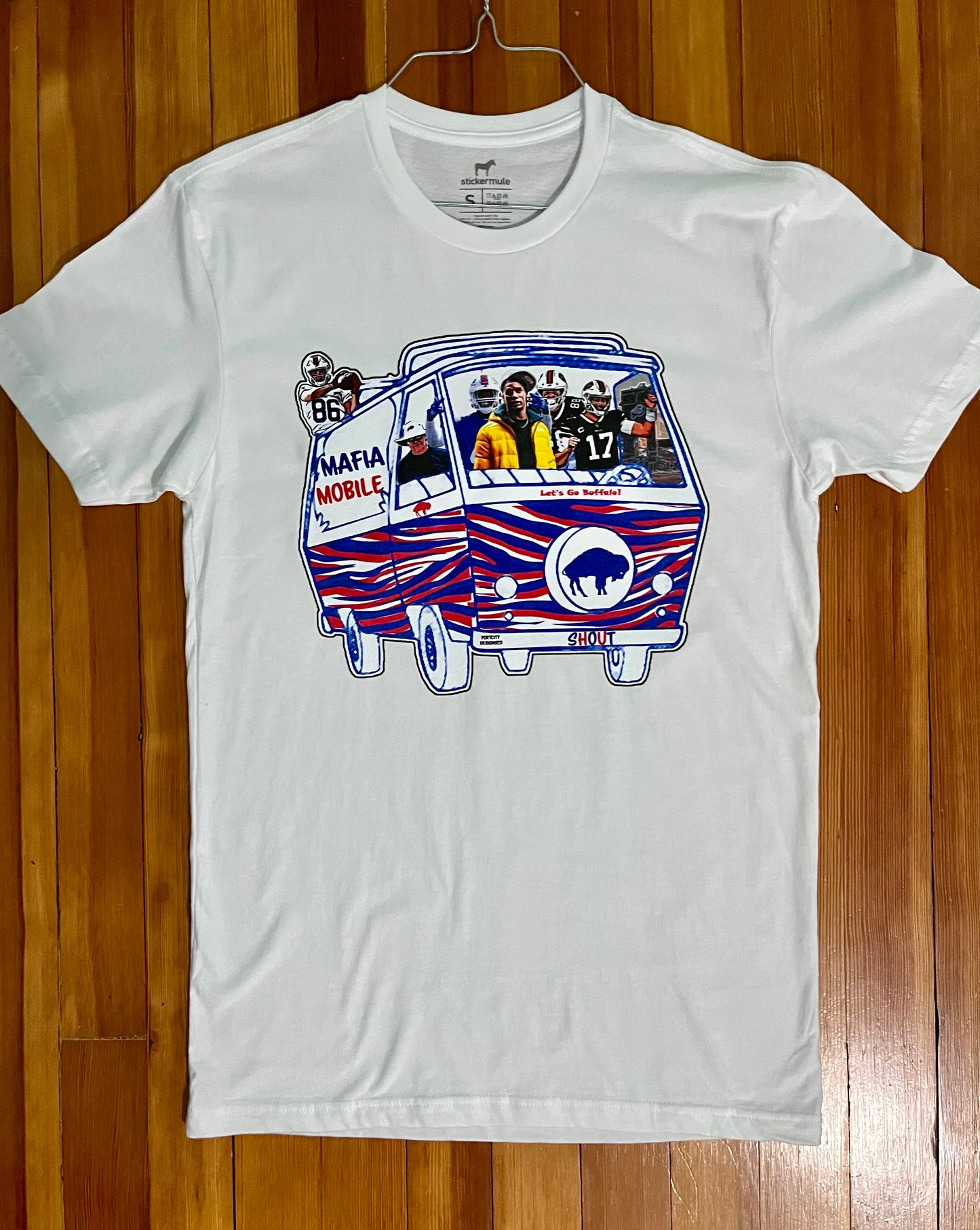 Buffalo Bills T-Shirt - Josh Allen & Crew Mafia Mobile Custom Uni-Sex T-Shirt