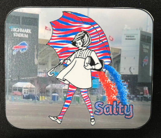 Buffalo Bills Sticker - Buffalo Bills Salt Girl at the stadium custom vinyl decal - Great Gift! Water Bottle, Laptop, Cooler Decal