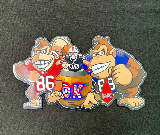 Buffalo Bills Magnet | Buffalo Football Magnets - DK Brothers Dawson Knox & Dalton Kincaid Bills Mafia Vinyl Magnet for Car or Fridge