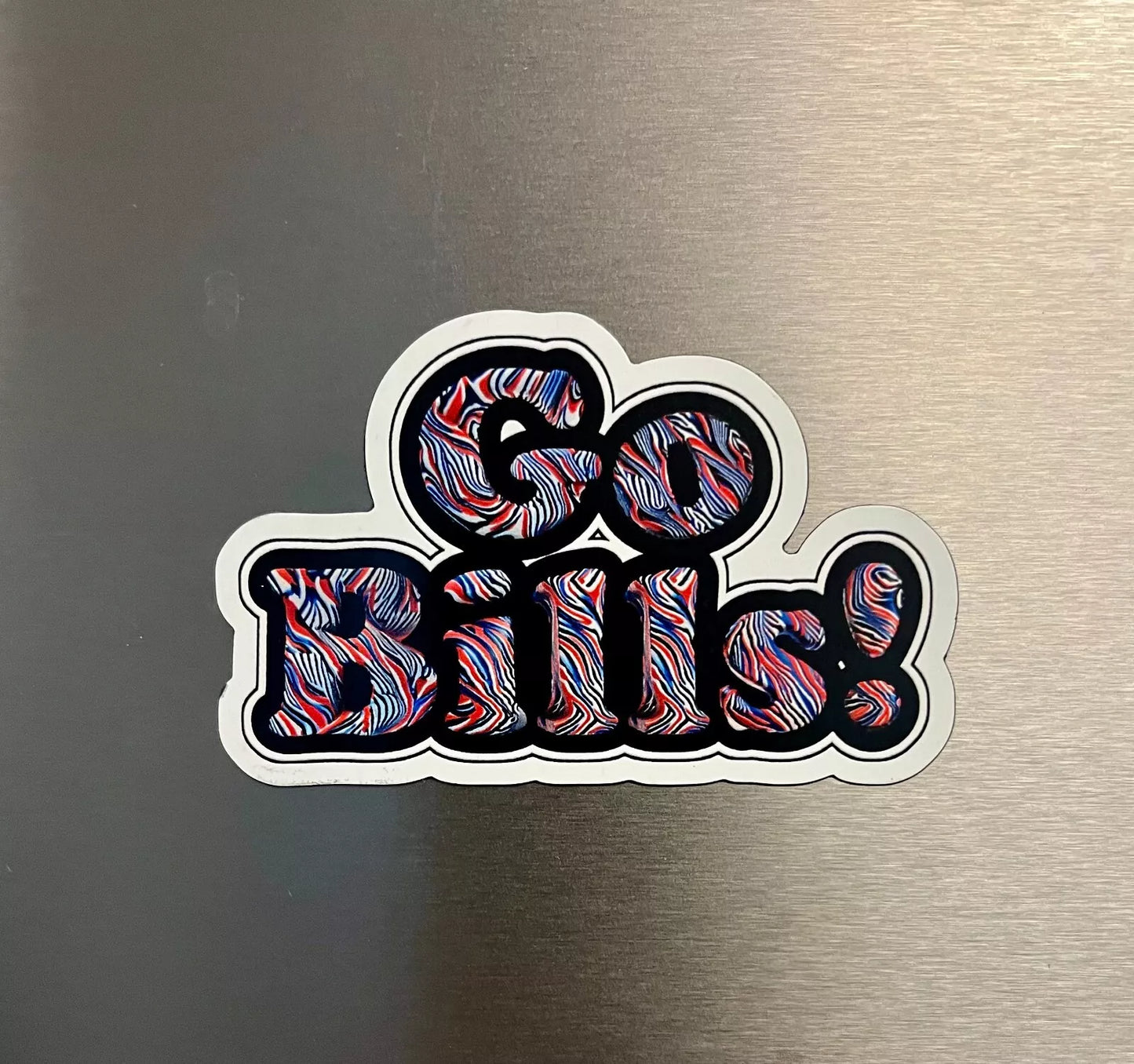 Buffalo Bills Magnet - Go Bills! Bills Mafia Magnet for Car or Fridge