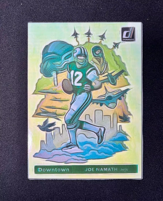 Joe Namath Downtown Custom Art Decal