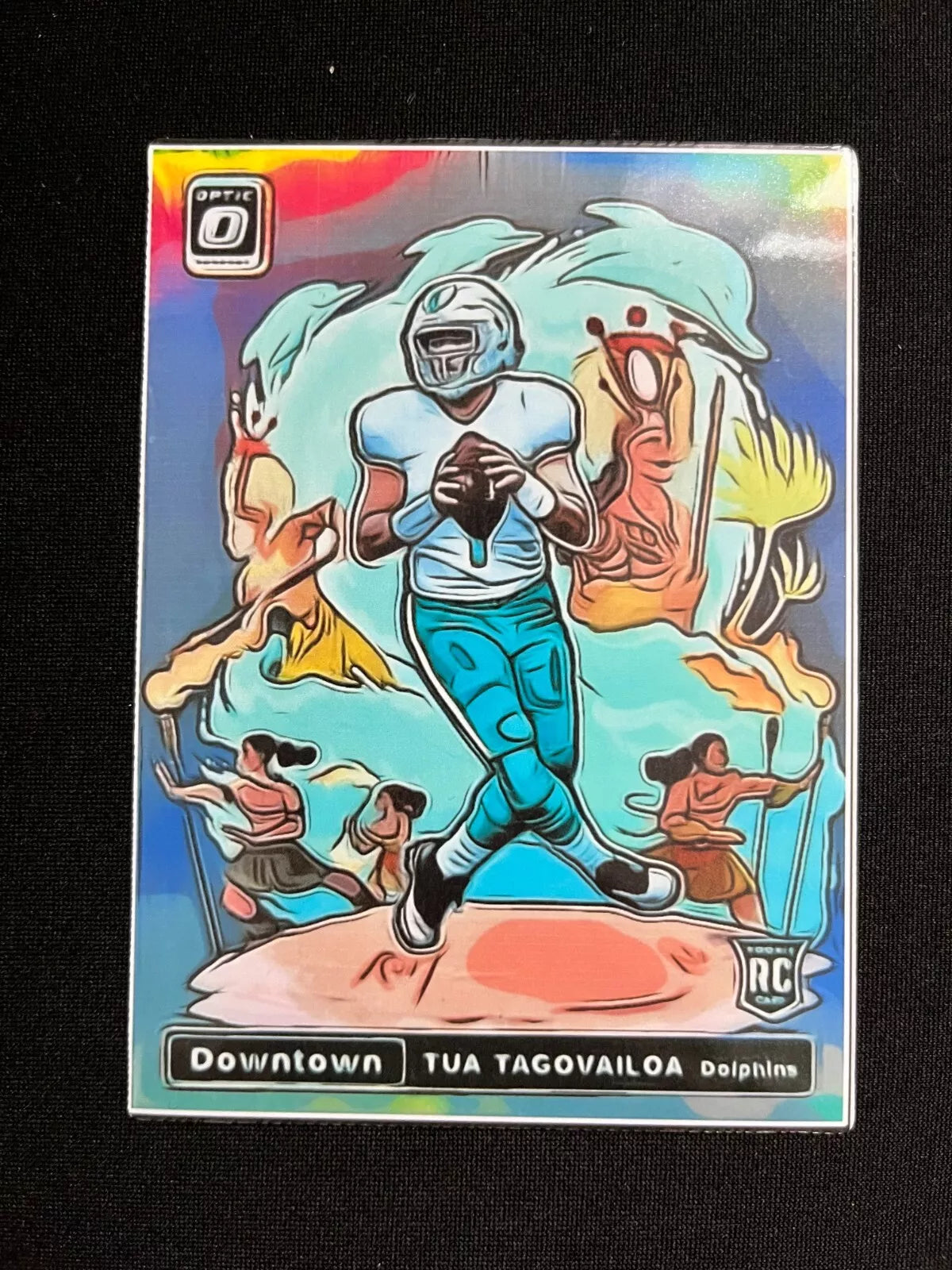 Tua Tagovailoa Downtown Custom Art Decal